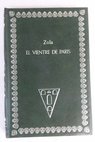 El vientre de París Tomo I / Émile Zola