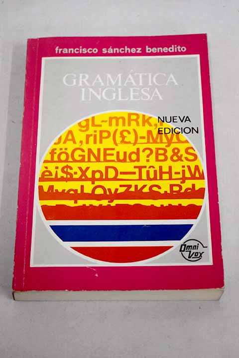 Libro Gramática Inglesa Para Hispanohablantes Segunda Edición (libro en  Inglés) De Ruben Chacon Beltran; Inmaculada Senra Silva - Buscalibre