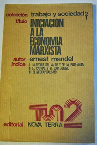 Iniciacion A La Economia Marxista | Ernest Mandel